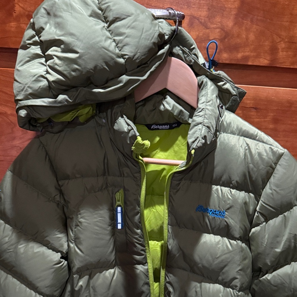Kids Puffer Jacket - Green